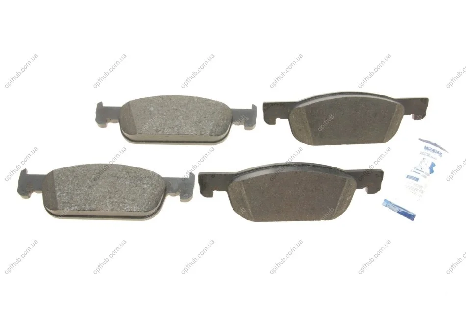 Колодки гальмівні (передні) Renault Logan II/Clio IV/Sandero II 11-/Lada Xray 16- UA63 ICER 182274 (фото 1)
