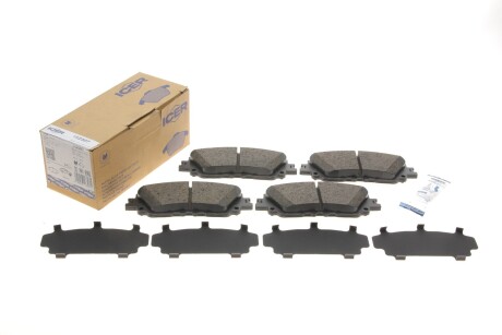 Колодки гальмівні (передні) Toyota Camry 17-/Rav4/Lexus ES/UX 18- UA63 ICER 182307