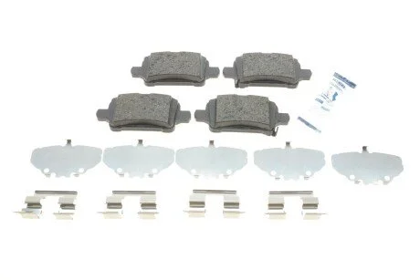Колодки гальмівні (задні) Opel Insignia B 17-/Chevrolet Malibu 12- UA63 ICER 182326