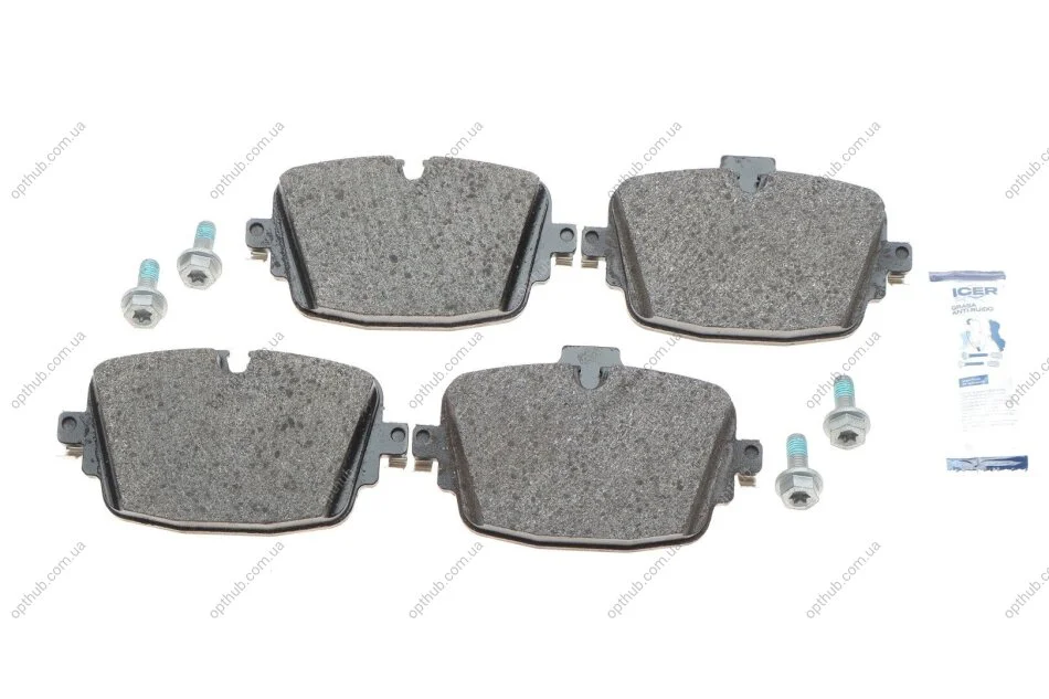 Колодки гальмівні (задні) Audi A6/A7/A8/Q7/Q8/Bentley Bentayga 15- (opt-om) ICER 182341 (фото 1)