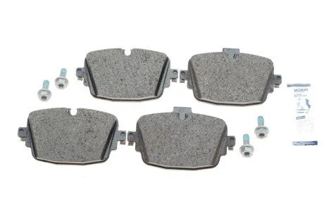 Колодки гальмівні (задні) Audi A6/A7/A8/Q7/Q8/Bentley Bentayga 15- (opt-om) ICER 182341