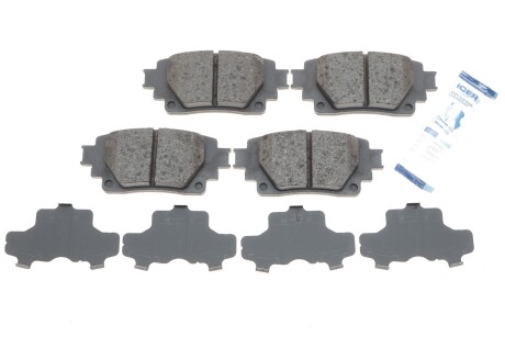 Колодки гальмівні (задні) Toyota Rav4 18-/Corolla XII/Highlander 19-/Suzuki Across 20-/Lexus UX 18 UA63 ICER 182376