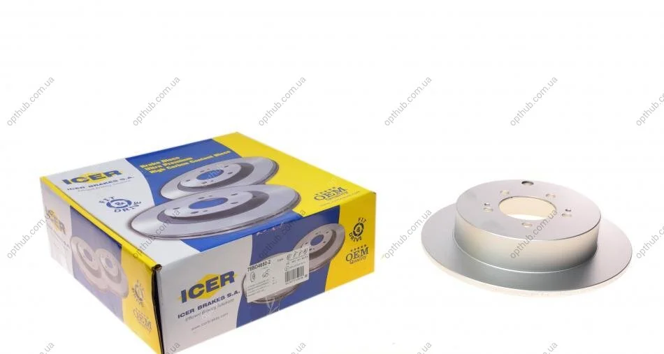 Диск гальмівний ICER 78BD4650-2 (фото 1)
