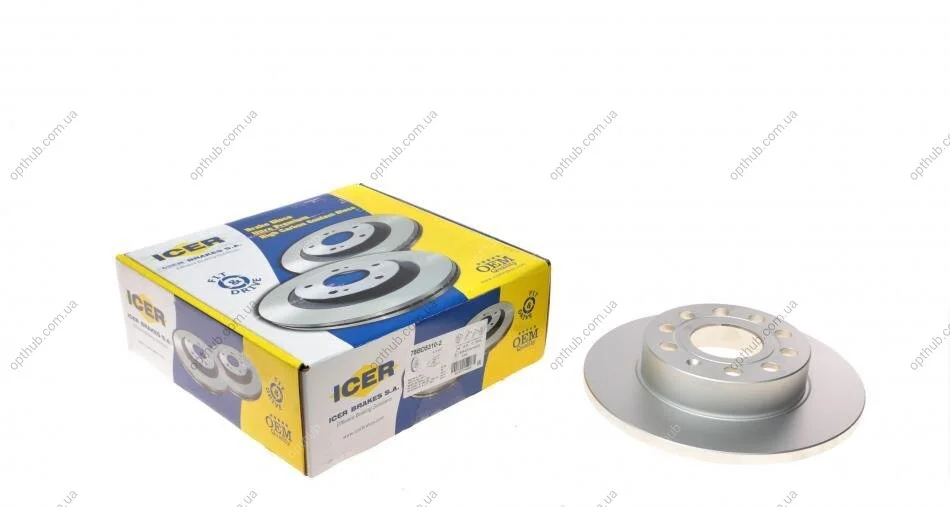 Диск тормозной ICER 78BD5310-2 (фото 1)