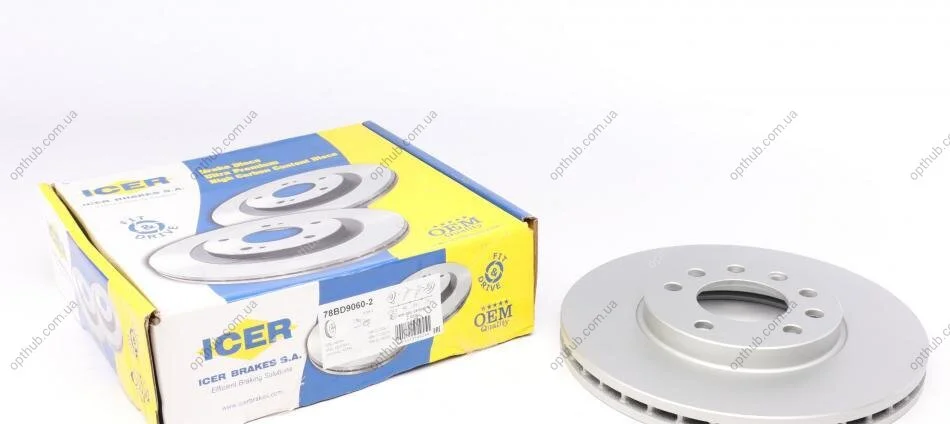 Диск гальмівний ICER 78BD9060-2 (фото 1)