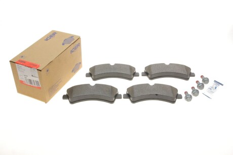 Колодки гальмівні (задні) MB Sprinter (906) 411-519CDI/VW Crafter 30-35/30-50 06- (спарка) (opt-om) ICER LM1849