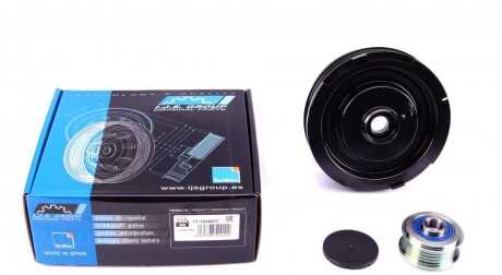 Шків колінвалу + шків генератора BMW 5 (E39) 520d 00-03 (opt-om) IJS GROUP 17-1028KIT