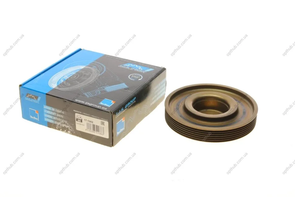 Шків колінвалу Renault Megane/Kangoo/Clio 1.5 dCi 08-/05- (6PK) UA63 IJS GROUP 17-1082 (фото 1)
