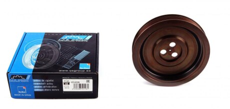 Шків колінвалу Fiat Ducato/Ford Transit/Citroen Jumper/Peugeot Boxer 2.2 D/HDI/TDCI 06- UA63 IJS GROUP 17-1115