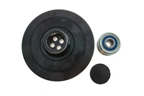 Шків колінвалу + шків генератора BMW 3 (E90/F30/F80)/ 5 (F10) 1.6-2.0 d 07- UA63 IJS GROUP 17-1136KIT