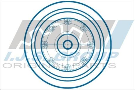 Шків колінчастого валу IJS GROUP 17-1140KIT