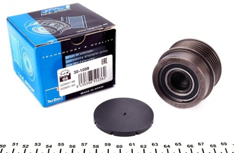 Шків генератора Audi A4/A6/Skoda Superb/VW Passat 1.6-2.0/1.9 TDI 96-05 UA63 IJS GROUP 30-1009