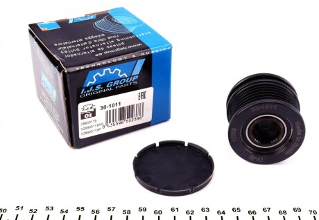 Шків генератора VW Caddy II/T4/T5 90-09 UA63 IJS GROUP 30-1011