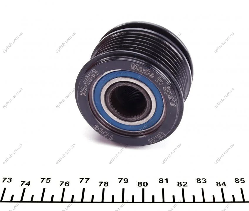 Шків генератора Renault Kangoo 1.5 dCi/1.4/1.6i 01- (6PK) UA63 IJS GROUP 30-1033 (фото 1)