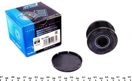 Шків генератора Fiat Doblo 1.6/2.0D Multijet 10-, 6PK UA63 IJS GROUP 30-1060