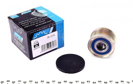 Шків генератора BMW 6 (E63)/7 (E65/E66/E67) 04-10 UA63 IJS GROUP 30-1116