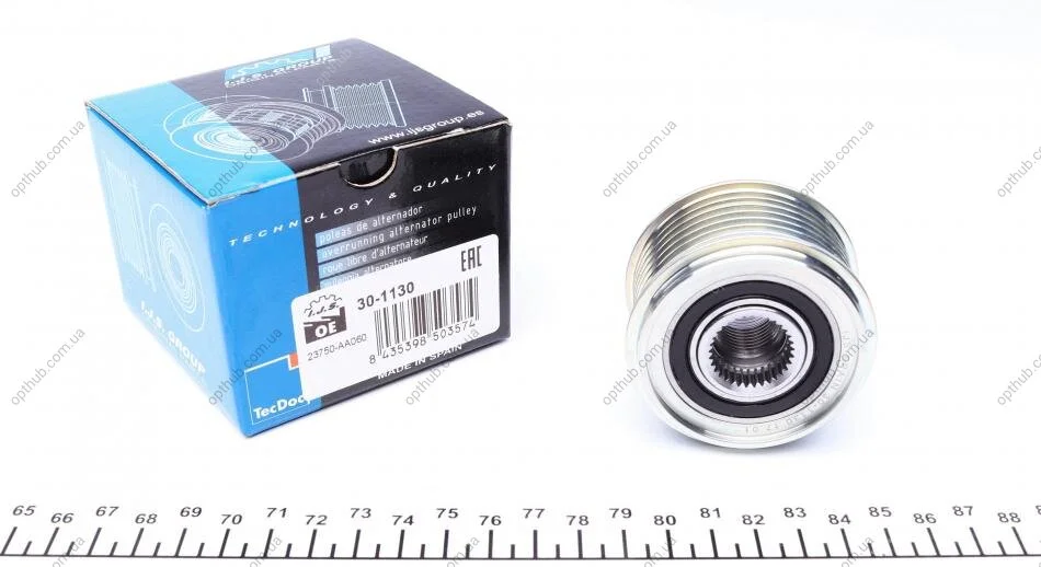 Шків генератора Subaru Forester 2.0D 08- UA63 IJS GROUP 30-1130 (фото 1)