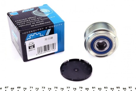 Шків генератора VW Touareg 3.0 V6 TDI 10- UA63 IJS GROUP 30-1148