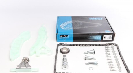 Комплект ланцюга ГРМ Citroen Berlingo/Peugeot Partner 1.6 VTi 09- (ланцюг, натяжник, шестерня) UA63 IJS GROUP 40-1011FK