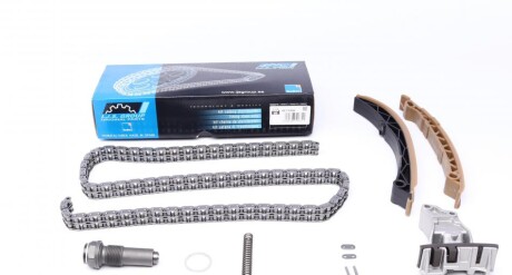 Комплект ланцюга ГРМ MB E-class (W124) 93-95 (ланцюг, башмак, натяжник) UA63 IJS GROUP 40-1143K