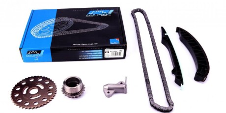 Комплект ланцюга ГРМ Renault Master 2.3DCi 10- (ланцюг, натяжник, шестерня) UA63 IJS GROUP 40-1164FK