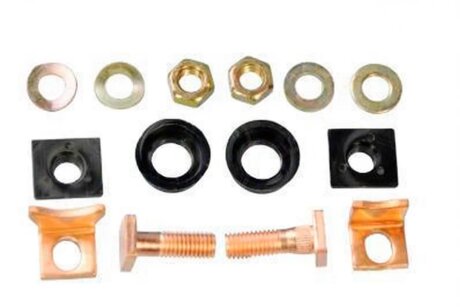 Ремкомплект стартера (деталі стартера, заглушки, шайби) КОНТАКТИ ВТЯГУЮЧОГО РЕЛЕ 133635 CN -ua Ika 4.3476.0