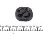 Резинка глушителя VW Caddy/Golf II/Passat -96 (opt-om) IMPERGOM 30003 (фото 3)