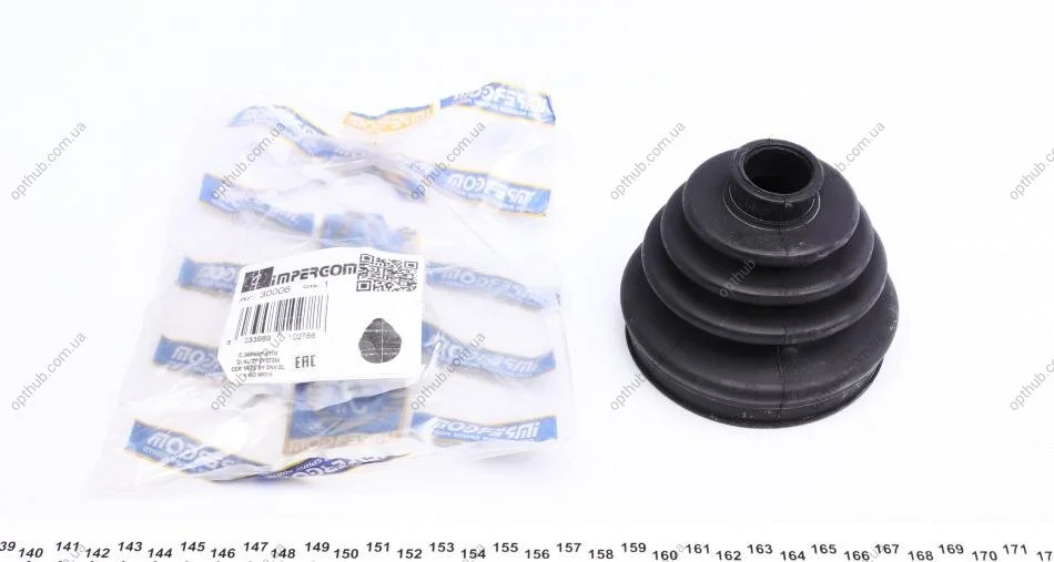 Пильник ШРКШ (зовнішній) VW Caddy II 1.9D/SDI/1.4/1.6i 95-04 (22x83x79) (opt-om) IMPERGOM 30006 (фото 1)