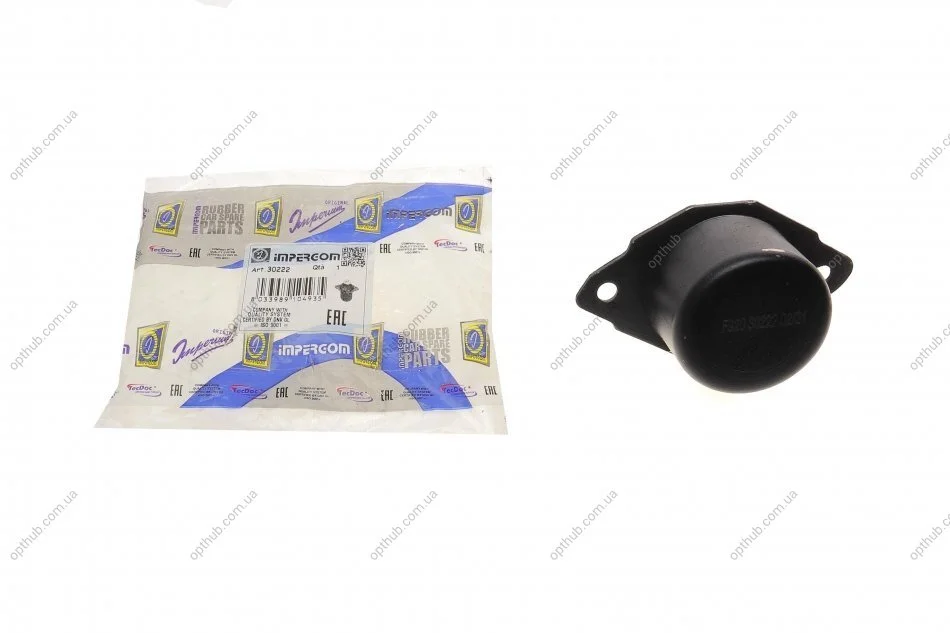 Подушка двигуна (задня) (L) VW Golf II 1.6D/1.0-1.8 86-92 UA63 IMPERGOM 30222 (фото 1)