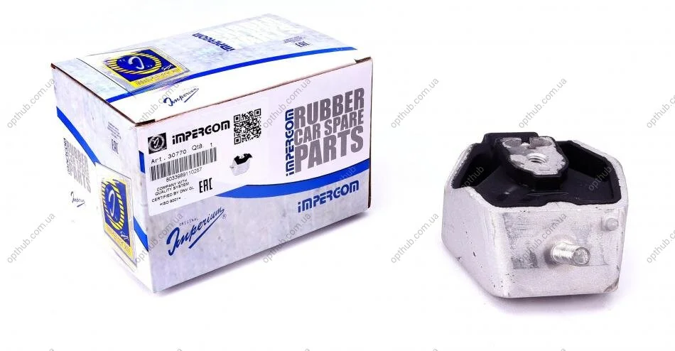 Подушка КПП Audi A6 94-97 1.8-2.0/1.9TDI/2.5TDI (ззаду) -06 UA63 IMPERGOM 30770 (фото 1)