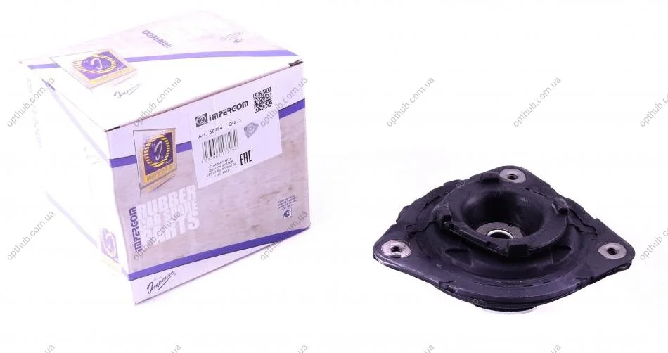 Подушка амортизатора (переднього) Nissan Micra/Renault Clio 03- (L) (opt-om) IMPERGOM 36784 (фото 1)