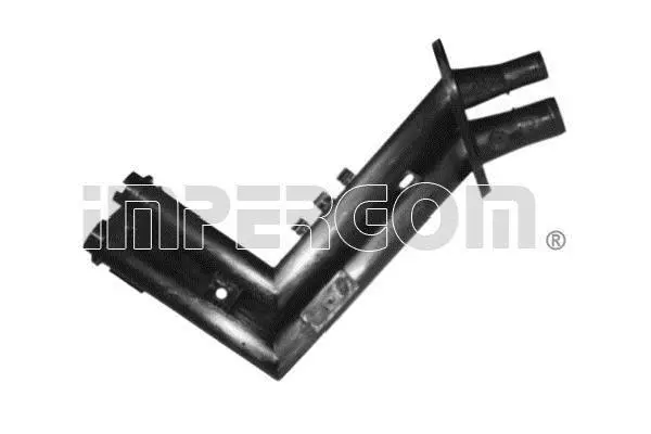 Шланг гумовий системи охолодження RENAULT MEGANE SCÉNIC, SCENIC I 1.4-2.0 10.96-09.03 IMPERGOM 80334 (фото 1)