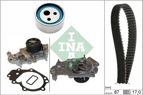 Комплект (ремінь+ролики+помпа) INA 530 0182 31