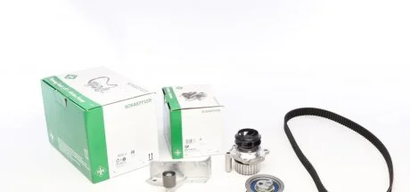 Водяной насос + комплект ремня ГРМ SKODA SUPERB I (3U4) 1.8 T 12/01 - 03/08 (Пр-во) INA 530 0546 30