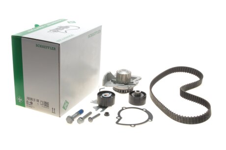 Комплект ременя ГРМ з водяним насосом INA 530 0558 31