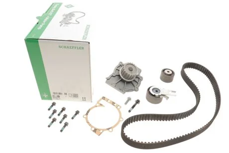 Водяной насос + комплект ремня ГРМ VOLVO XC90 I D3 / D5 06/02 - 01/15 (Пр-во) INA 530 0582 30