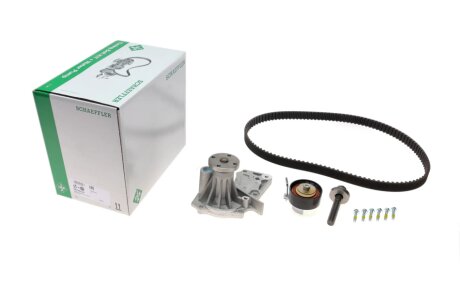 Комплект ременя ГРМ з водяним насосом INA 530 0605 30