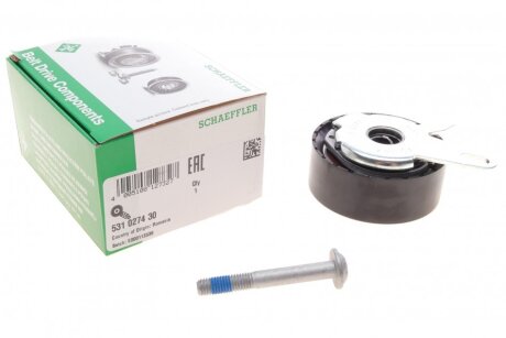 Натяжний ролик, ремні ГРМ AUDI A6 2,5 Tdi (1994-1997), VW LT 28-35-45, Transporter IV 2.5 Tdi (1996 531 0274 3 INA 531 0274 30