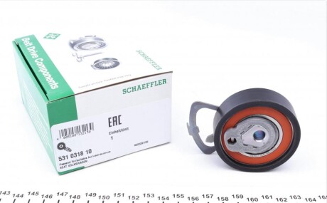 Фото 1 - ролик натяжний ременя ГРМ INA 531 0318 10 Ролик натяжний ременя ГРМ INA 531 0318 10 (фото 1)