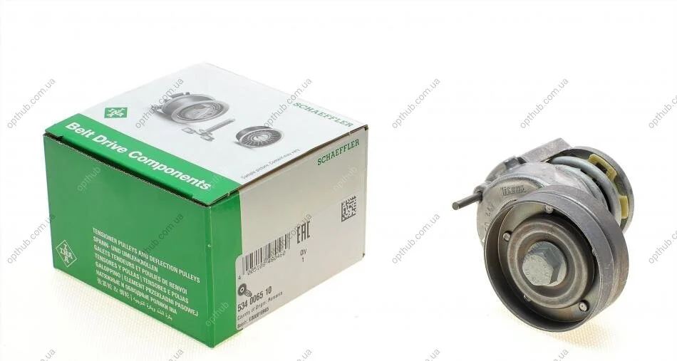 Натягувач ременя AUDI, SEAT, SKODA, WV (Вир-во Ina) INA 534 0065 10 (фото 1)