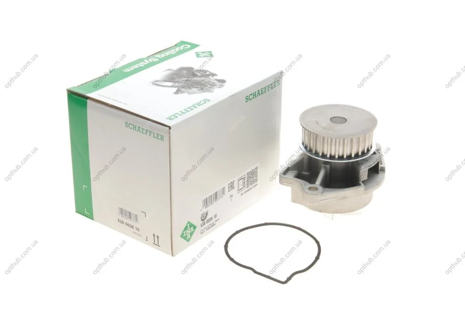 Насос водяний VW, AUDI, SEAT, SKODA Ruville 65431 (Вир-во) INA 538 0026 10 (фото 1)