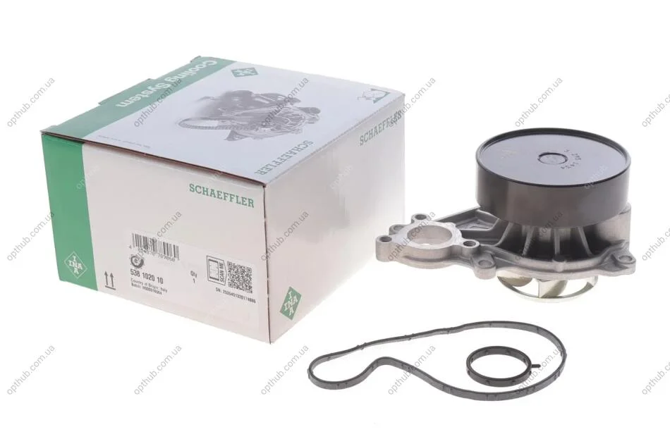 Насос охолоджувальної рідини BMW/MINI 11 51 8 631 940, 11 51 8 678 905 (вироб-во) INA 538 1020 10 (фото 1)