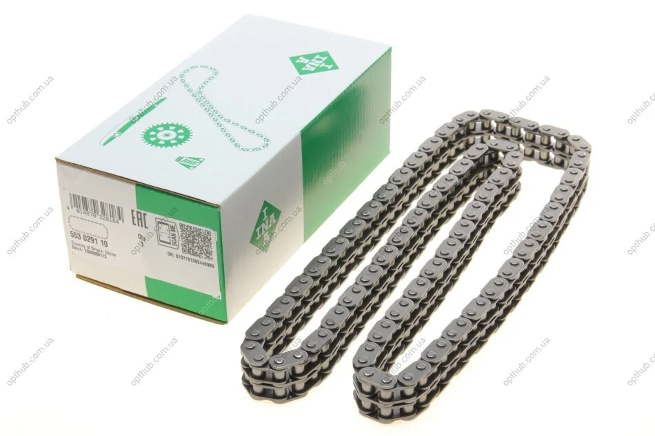 Ланцюг ГРМ INA 553 0291 10 (фото 1)