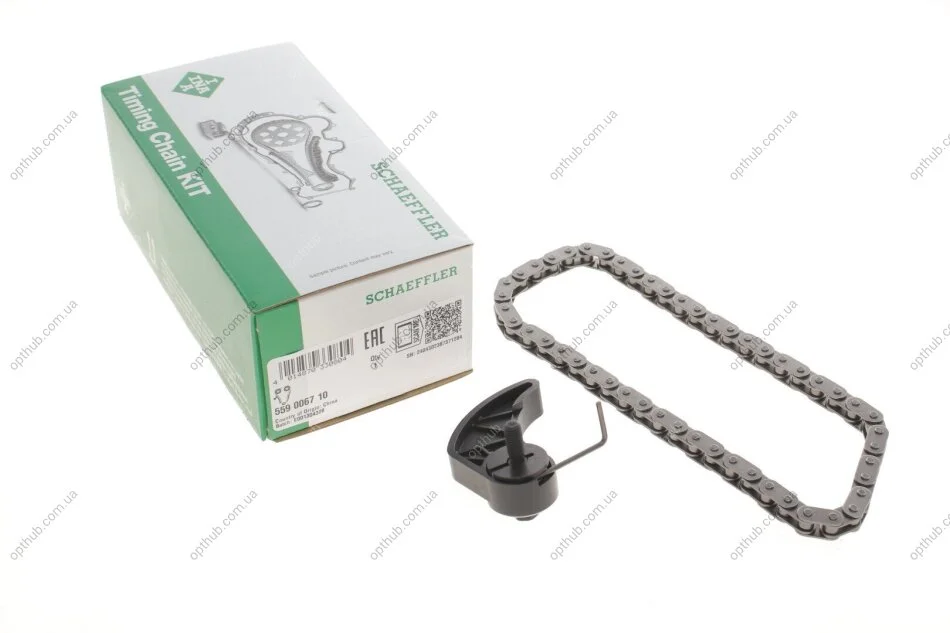 Комплект ланцюга, привод масляного насоса VAG 1.6/1.8 20V/2.0 1.9TDI (вир-во) INA 559 0067 10 (фото 1)