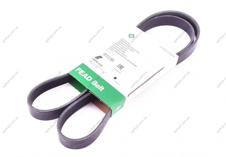 Ремінь генератора поліклиновий INA FB 6PK1438 (фото 1)