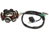 Статор генератора GY6-125 GY6-150 GY6-125 GY6-150 ((EN) No of coils: 8, (EN) with pulser) CHIŃSKI SKUTER/MOPED/MOTOROWER/ATV 4T Inparts IP000501 (фото 1)