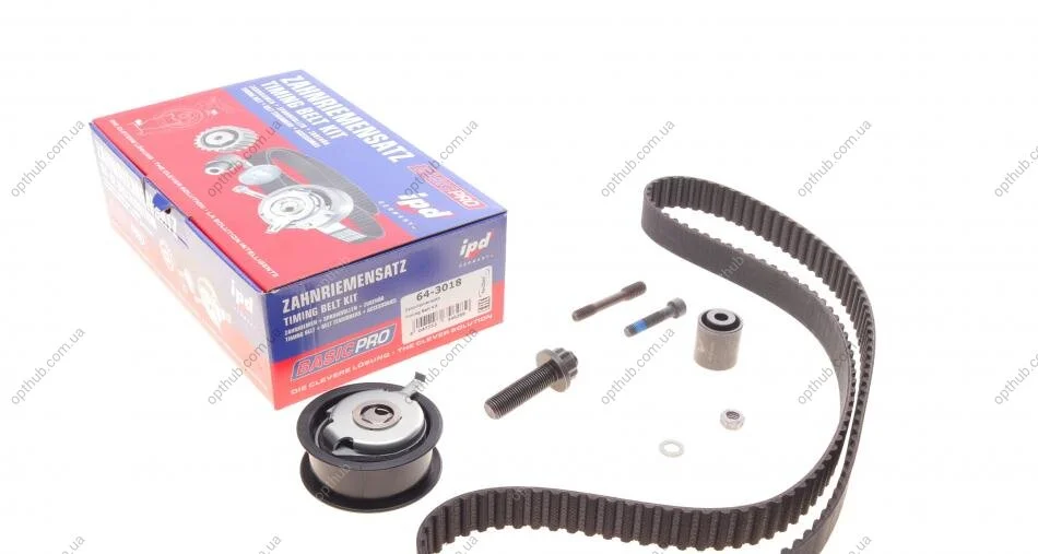 Комплект ГРМ VW Caddy II 1.9TDI 96-04 (opt-om) IPD 64-3018 (фото 1)