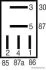 Реле 10A, 20A 12V Audi, SEAT, Skoda, VW (вир-во Elparts) JAKOPARTS 75614601 (фото 2)
