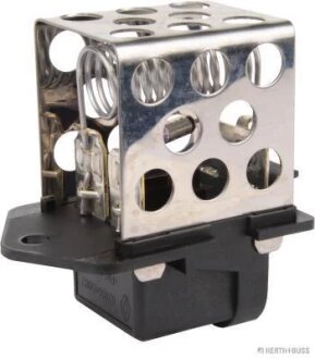 Резистор вентилятора пічки, постійний DACIA SOLENZA (B41_) - 1.4 (B41A, B41B, B41C) (2003/02) JAKOPARTS 75614951