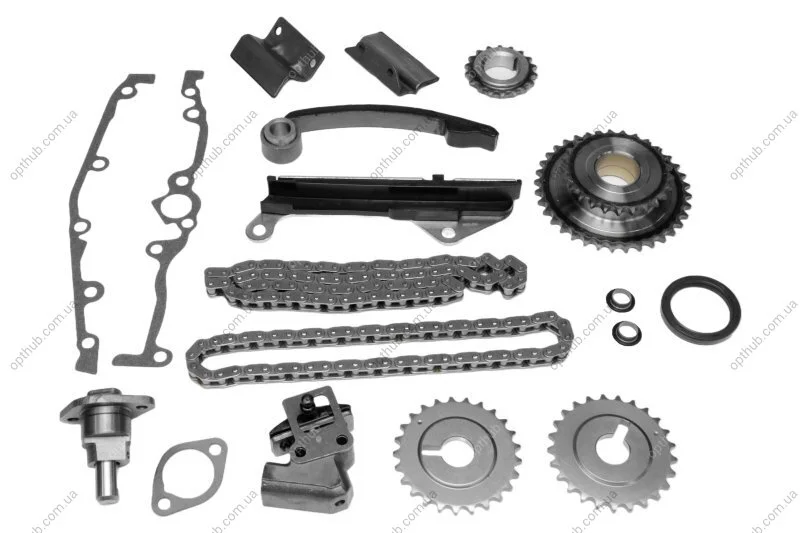 Комплект привідного ланцюга NISSAN PRIMERA (P10) 1.6 1990/06 - 1996/01 JAKOPARTS J1191014 (фото 1)